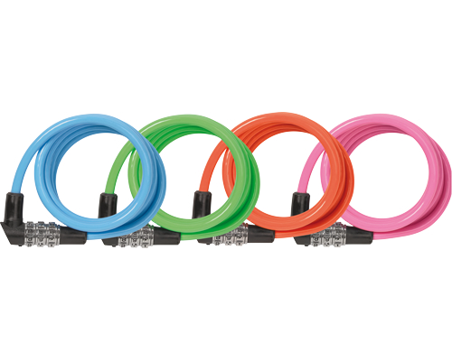 ABUS Spiralkabelschloss CC Lock CCLOCK1102 assortiert