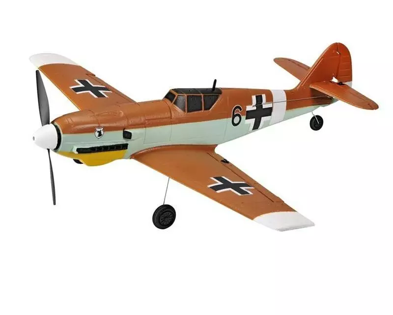 TOP-RC Warbird Mini BF-109 450 mm, Braun, RTF