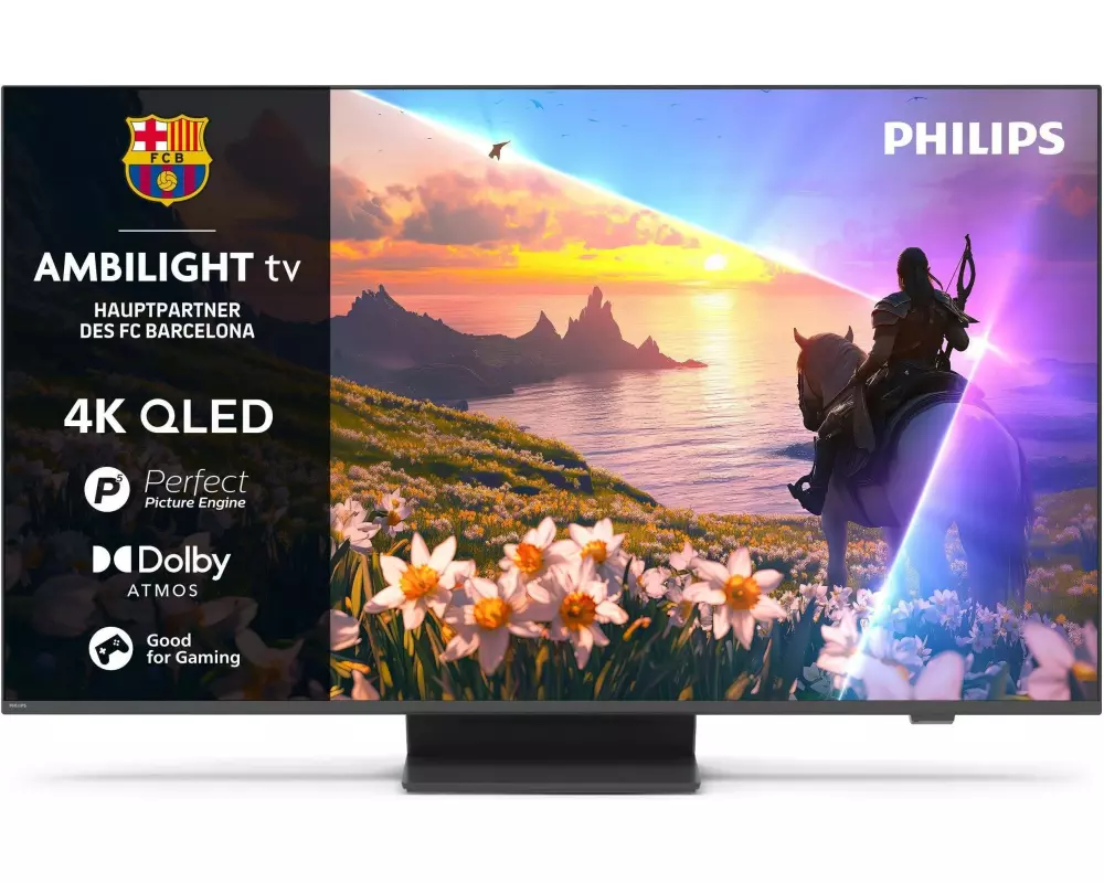Philips TV 43PUS8600/12 43" 4K QLED Ambilight TV, 2025