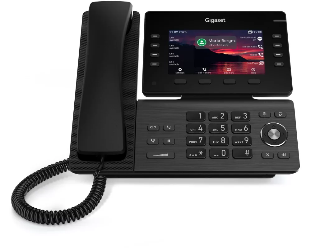 Gigaset Pro Tischtelefon P820 IP PRO Schwarz