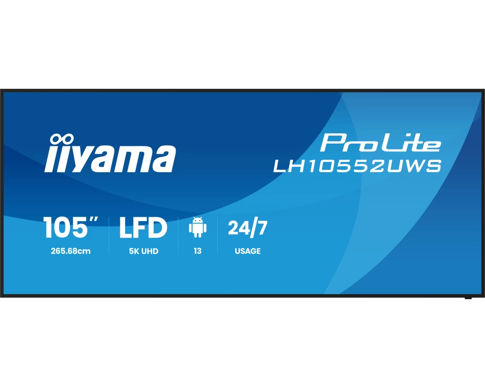 "105"" LCD UW5K, OPS"