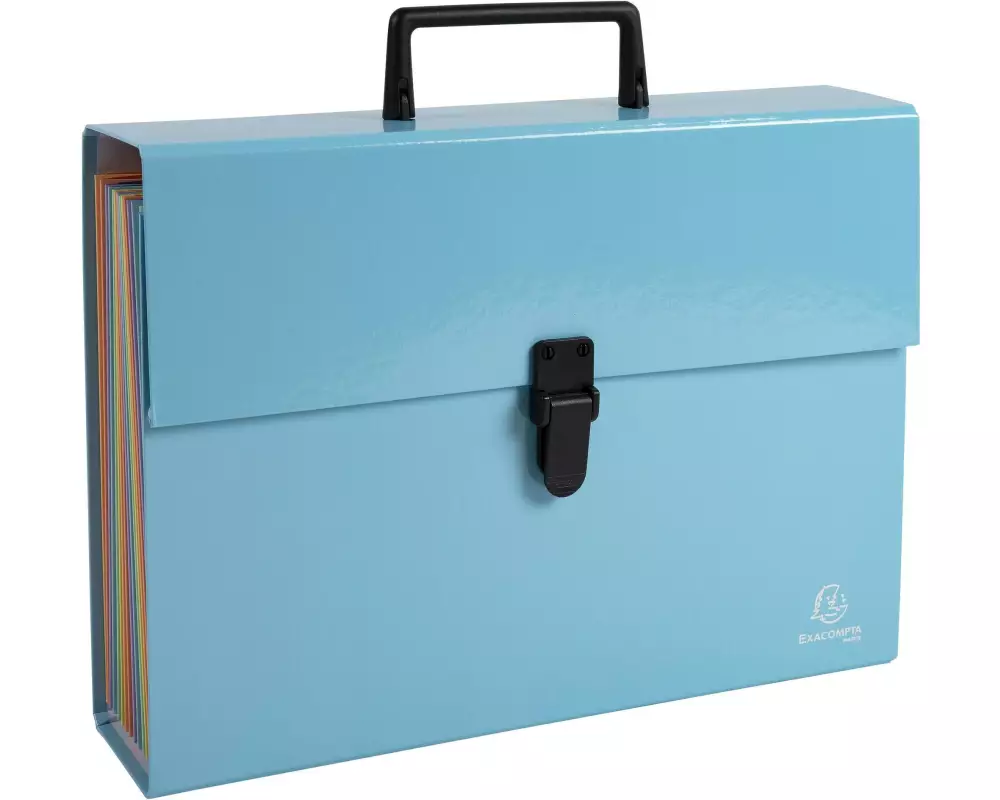Exacompta Fächermappe Aquarel Hellblau