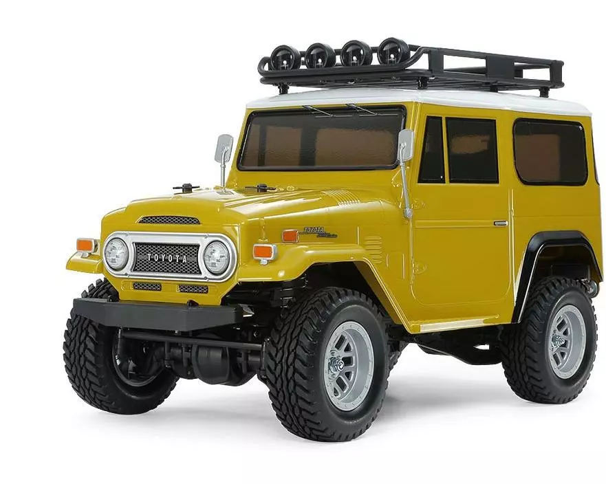 Tamiya Scale Crawler Toyota Land Cruiser 40 CC-02 Gelb Bausatz 1:10