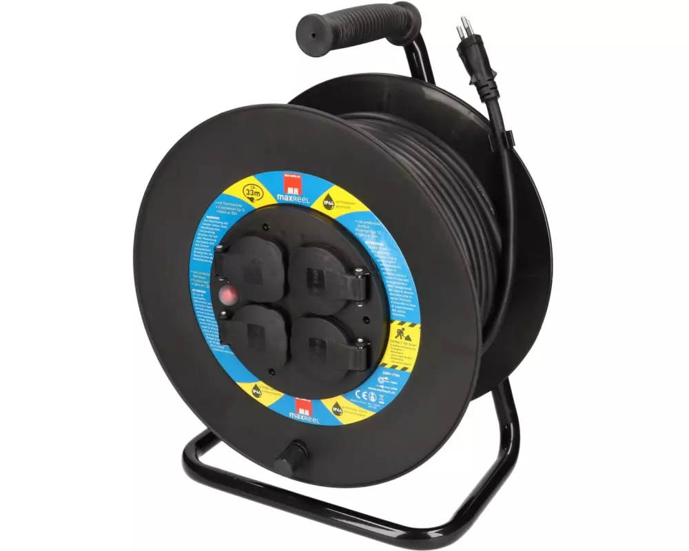 Max Hauri Baustellen-Kabelrolle maxREEL 33 m