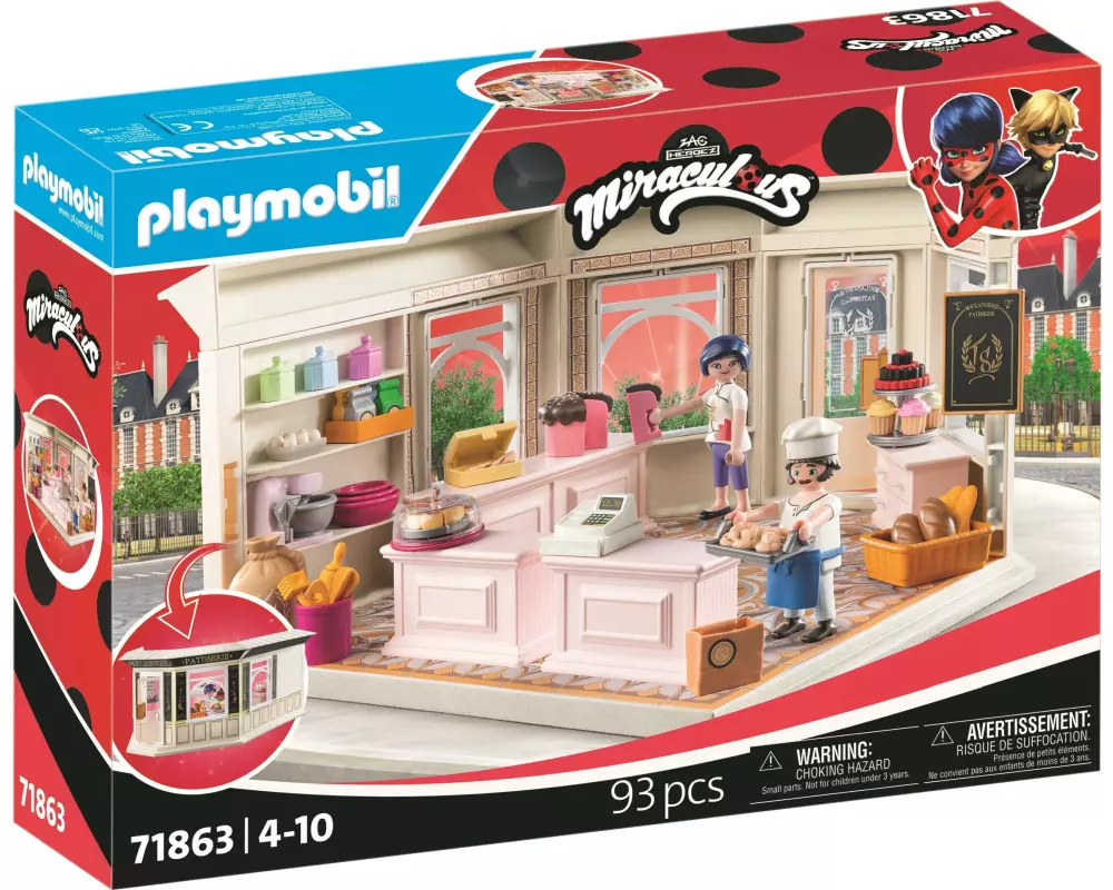 Playmobil Miraculous Französische Bäckerei 71863