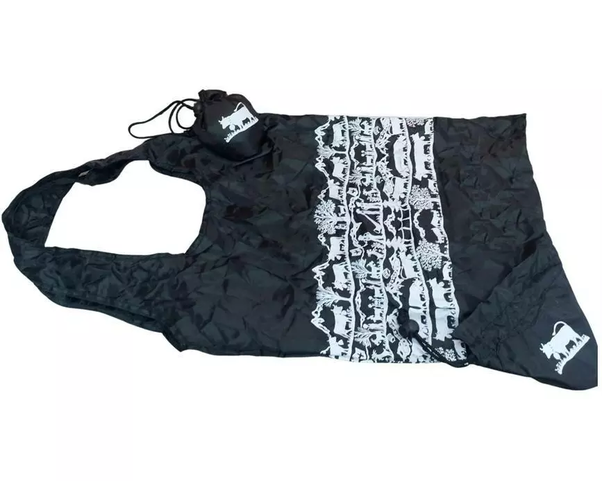 creanorm Tasche Polyester, Schwarz / Weiss