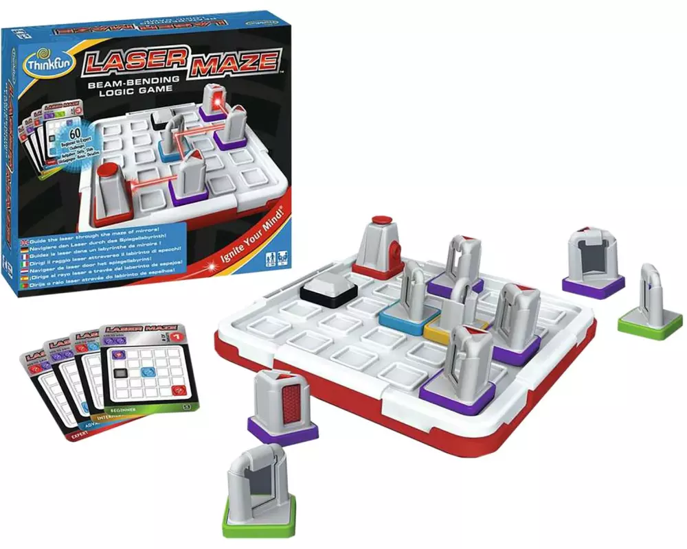 Ravensburger Rätselspiel Laser Maze mit Laserstrahl und Spiegeln