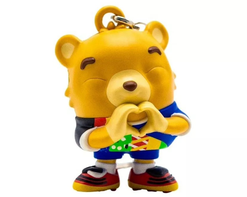 UEFA EURO24 Albärt Figur als Schlüsselanhänger 4 cm