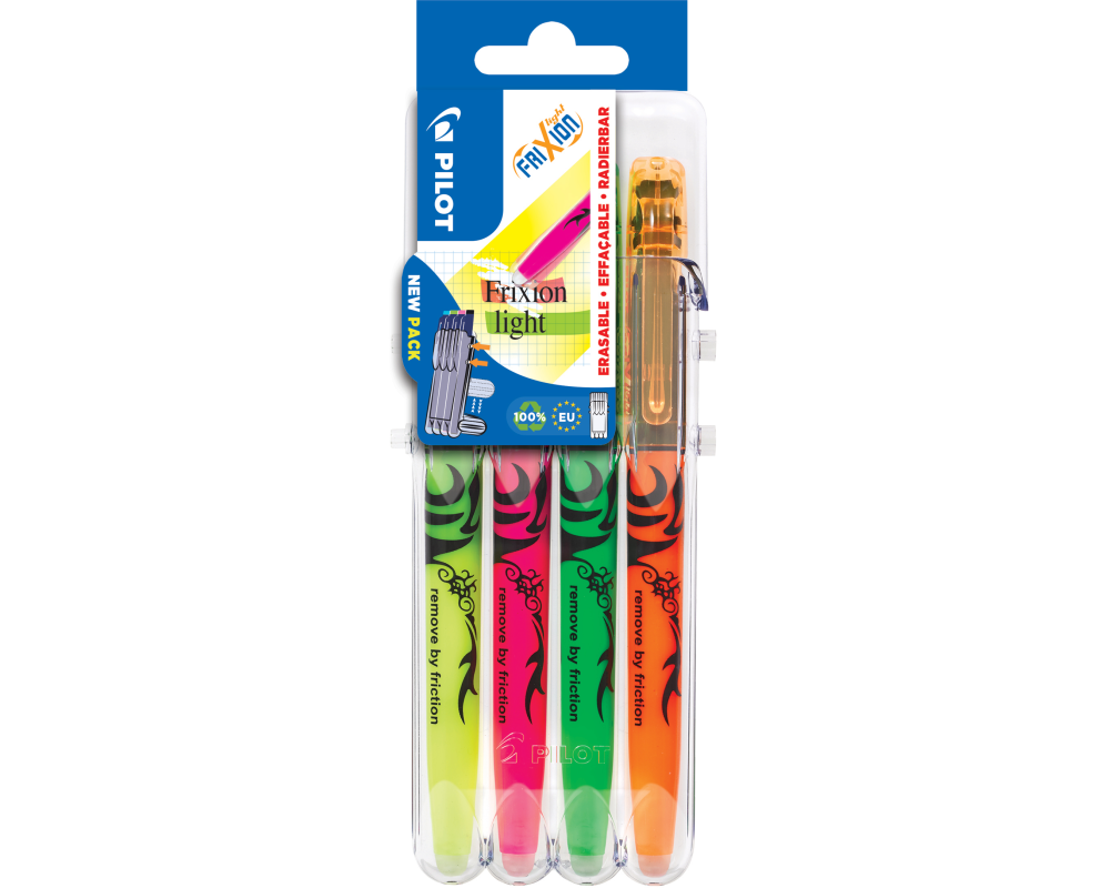 PILOT FriXion Light 3.3-4mm 170.001.98 standard - assortiert 4 Stück