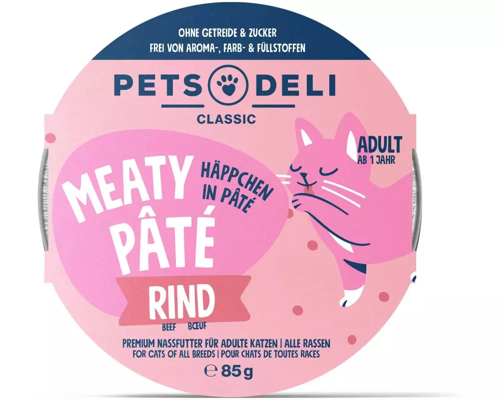 Pets Deli Meaty Pâté Rind 85 g