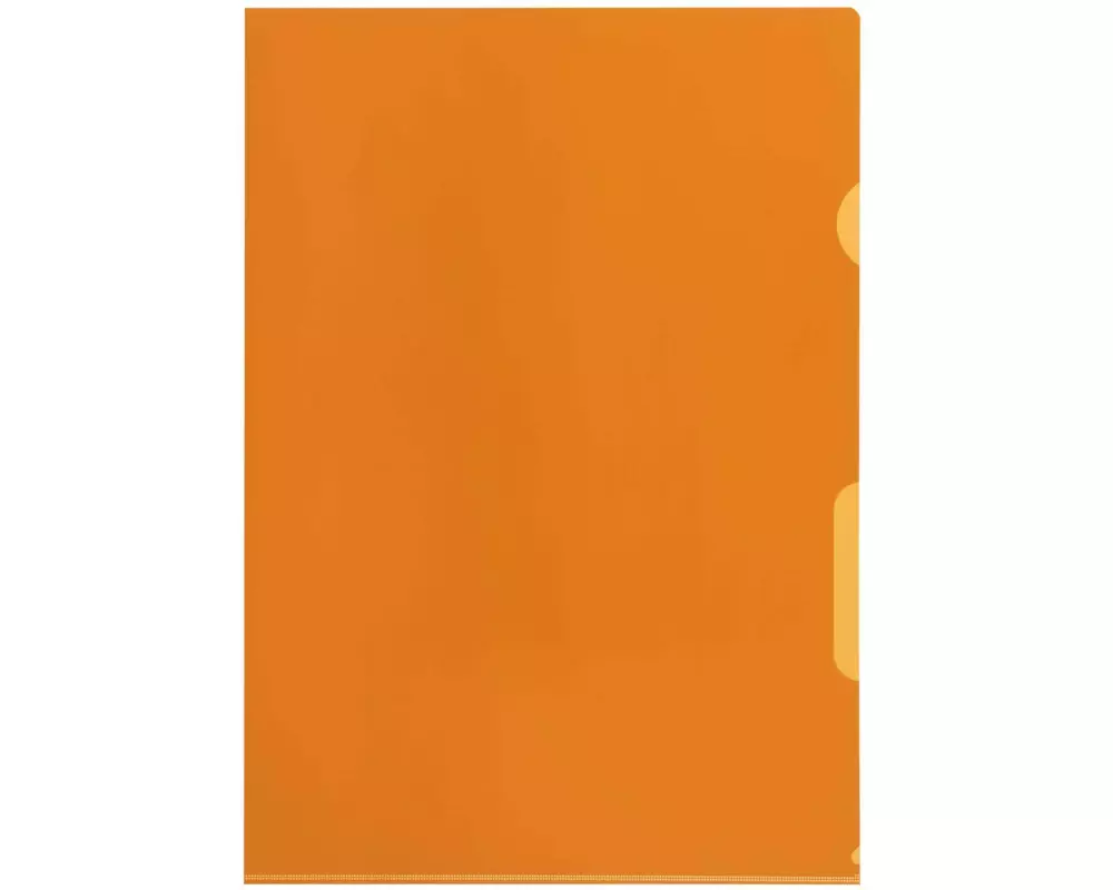 Kolma Sichthülle Visa Dossier A4 SuperStrong Orange, 10 Stück