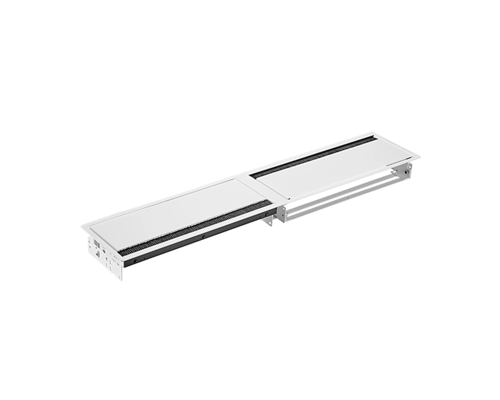 BACHMANN CONI DUO Einbaurahmen 12-fach, 2x 6-fach Rahmen weiss