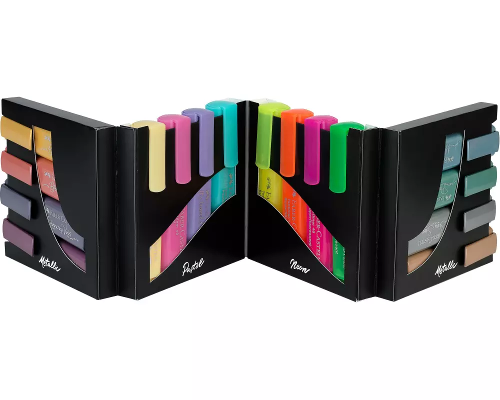 Faber-Castell Textmarker 46 Deskset 16 Stück