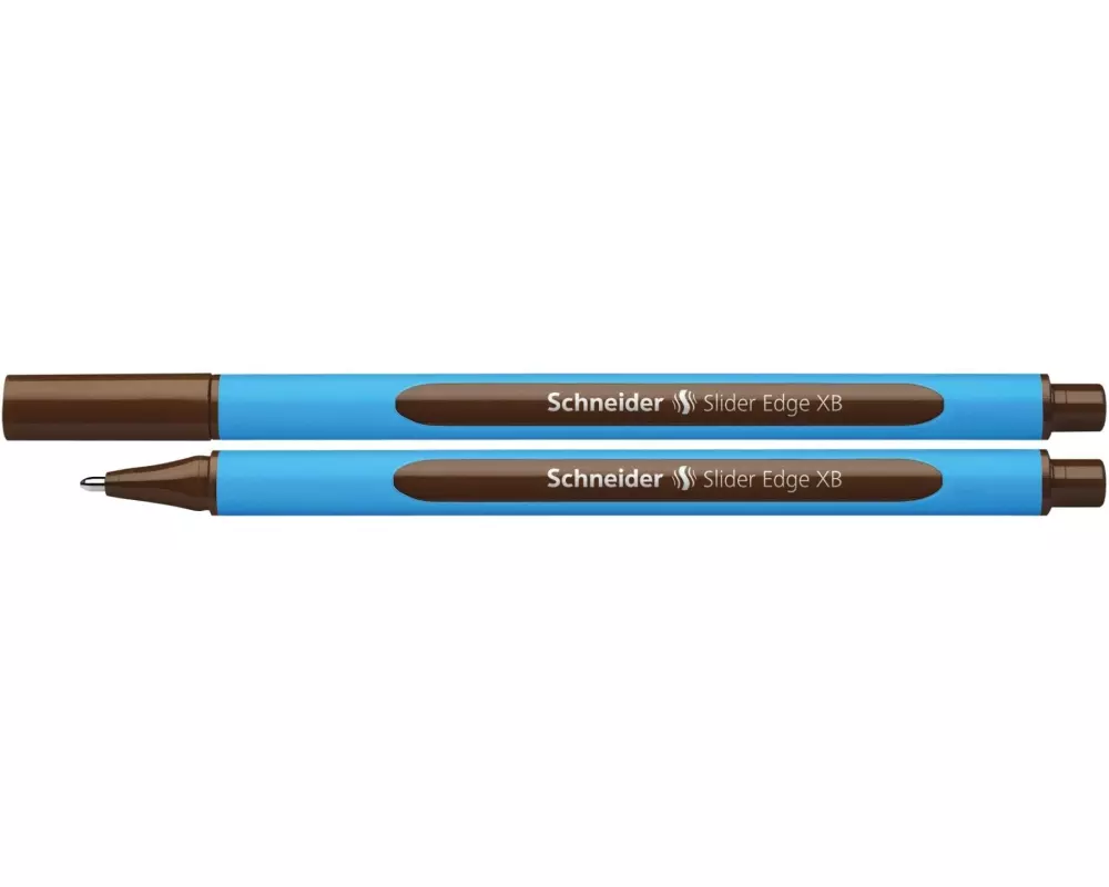 Schneider Kugelschreiber Slider Edge Braun, 10 Stück