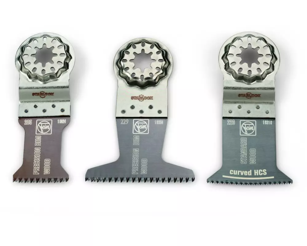 Fein Tauchsägeblatt E-Cut Combo Starlock Wood, 3-teilig