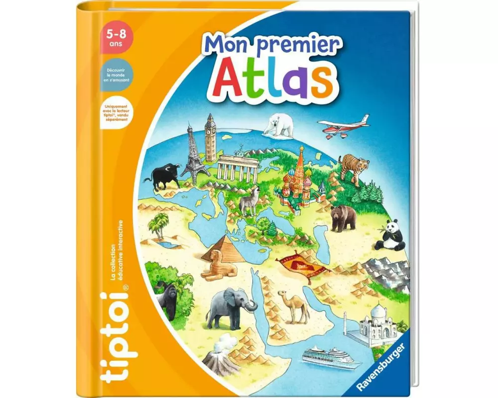 tiptoi Lernbuch Tiptoi Mon premier Atlas -FR-