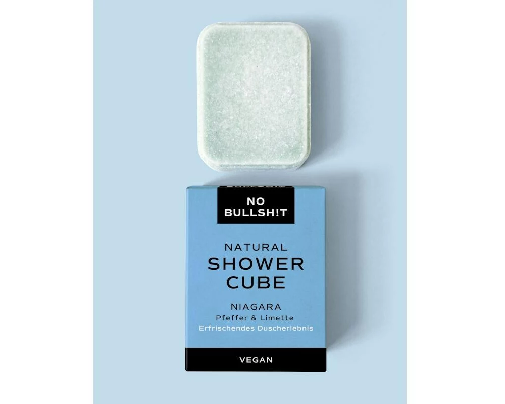 NO BULLSH!T Shower Cube Niagara 60 g