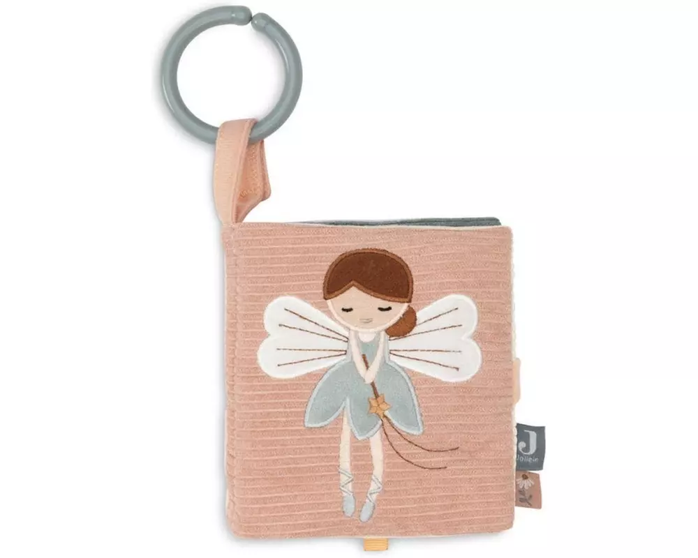 Jollein Stoffbuch Lovely Birds Multicolor, 12 x 12 x 9 cm