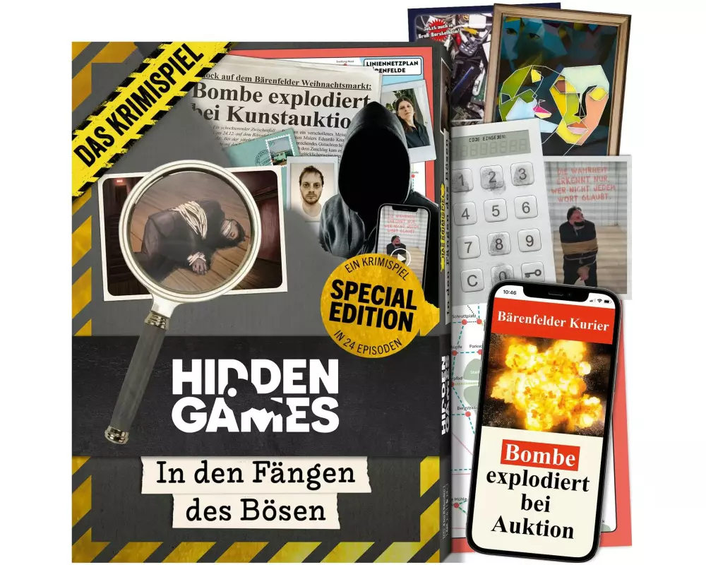 Hidden Games Special Edition: In den Fängen des Bösen Krimispiel