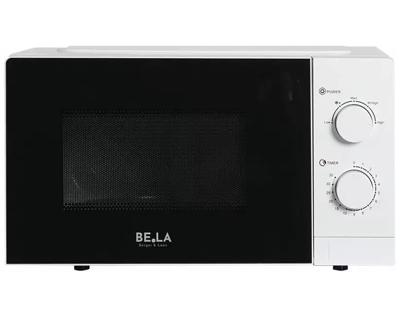 Berger Lanz Mikrowelle mit Grill MW20P71 Schwarz/Weiss