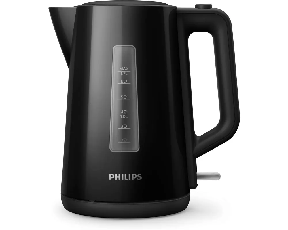 Philips Wasserkocher Series 3000 HD9318 1.7 l, Schwarz