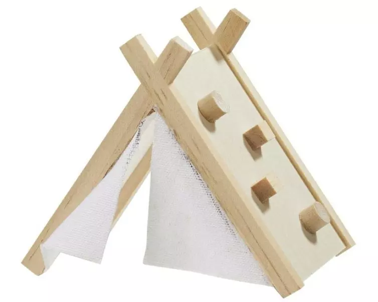 HobbyFun Mini-Figur Kletter-Zelt 8 cm