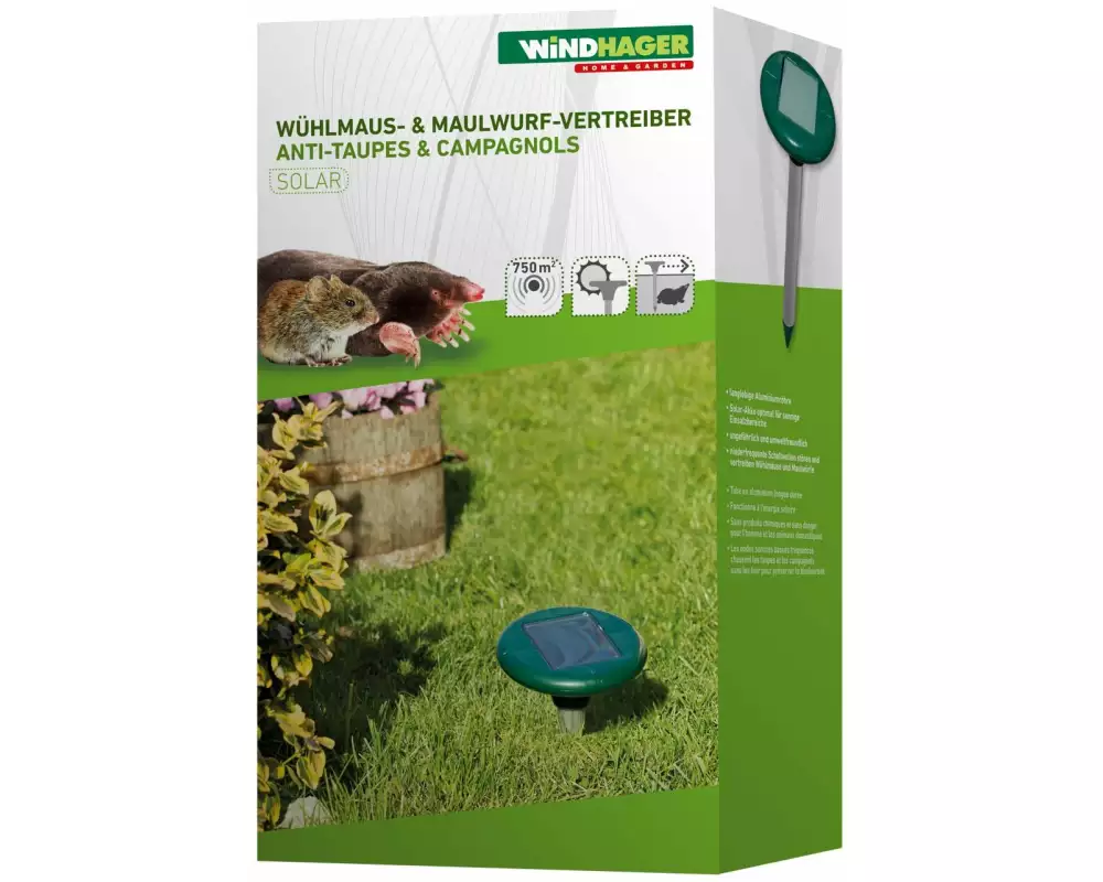 Windhager Tiervertreiber Wühlmaus-Schocker 1 Stück