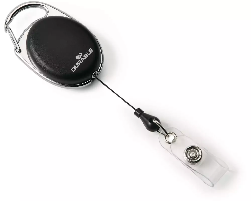 DURABLE Ausweishalter Style 10 Stück, Schwarz