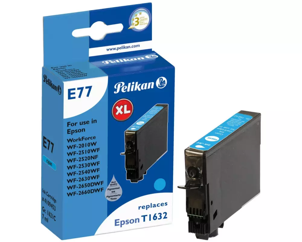 Pelikan Tinte Epson T16324010 Cyan