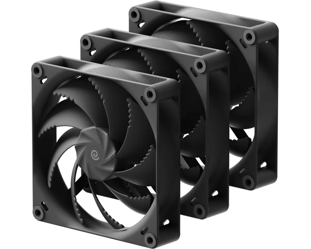 HAVN PC-Lüfter HAVN H14 PWM 140 mm Schwarz 3 Stück