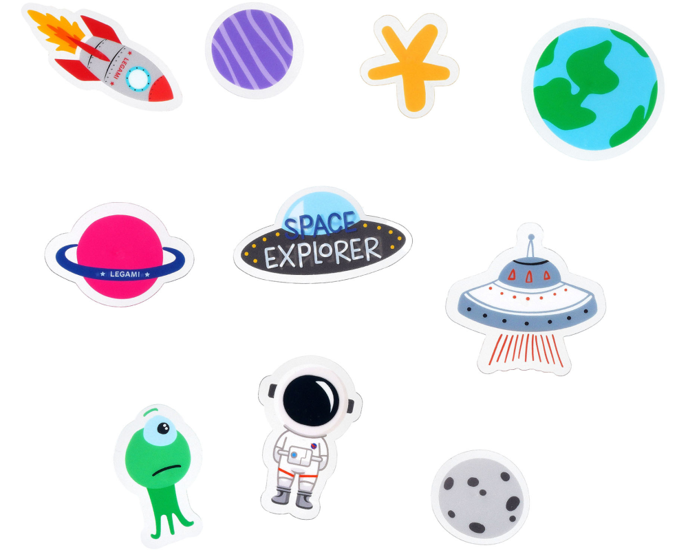 LEGAMI Fahrradspeichen Clips WSD0002 Galaxie 30 Stück