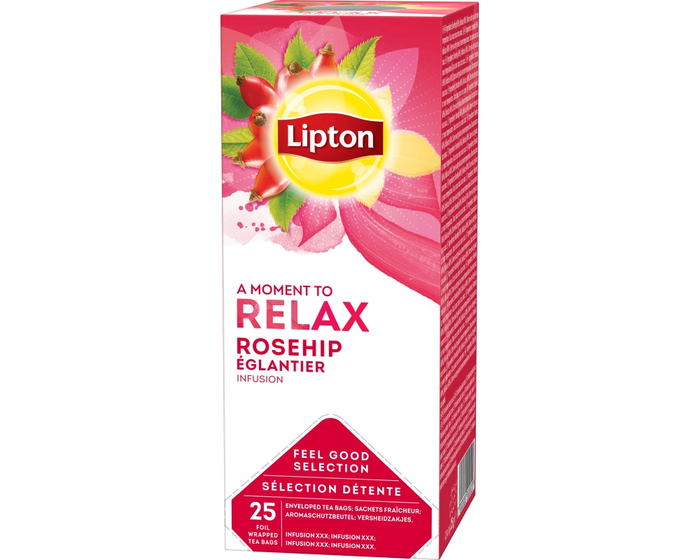 LIPTON Hagebutte Tee 4091055 25 Beutel
