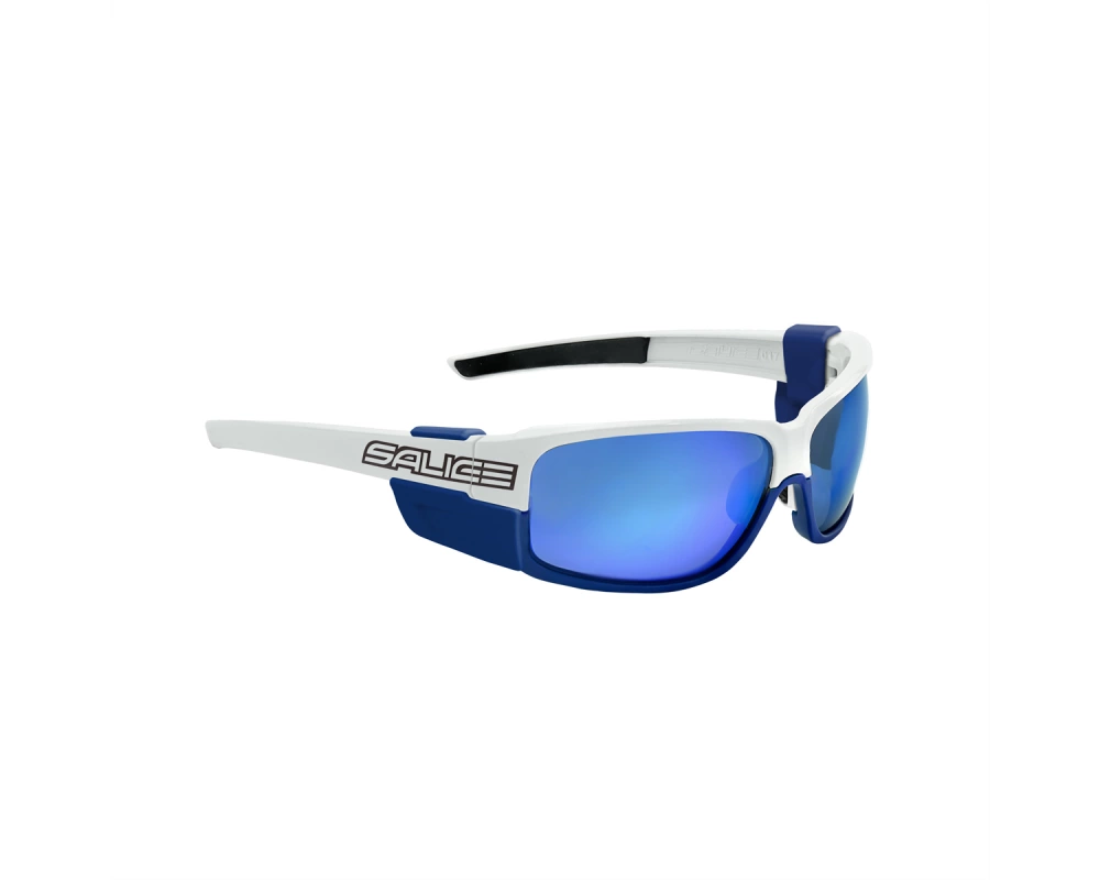 Salice Occhiali Sportbrille 015RW, White-Blue / RW Blue
