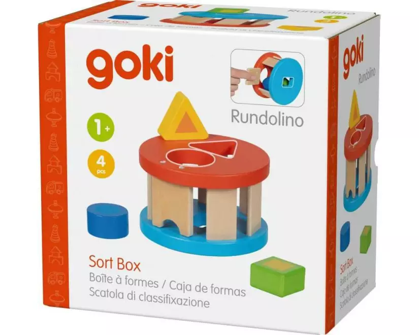 Goki Sort Box Rundolino Ø 11.3 cm