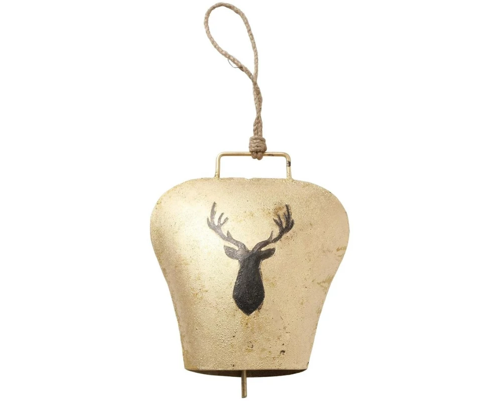 Boltze Aufsteller Kuhglocke Vilbert Metall, 18 x 20 cm