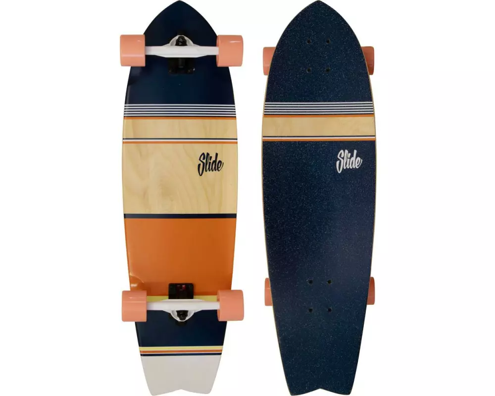 Slide Cruiser Stripes orange 34"