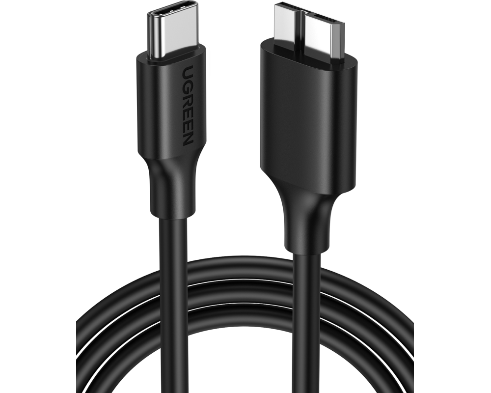 UGREEN USB-C to Micro B Cable 20103 1m, Black, (BB)