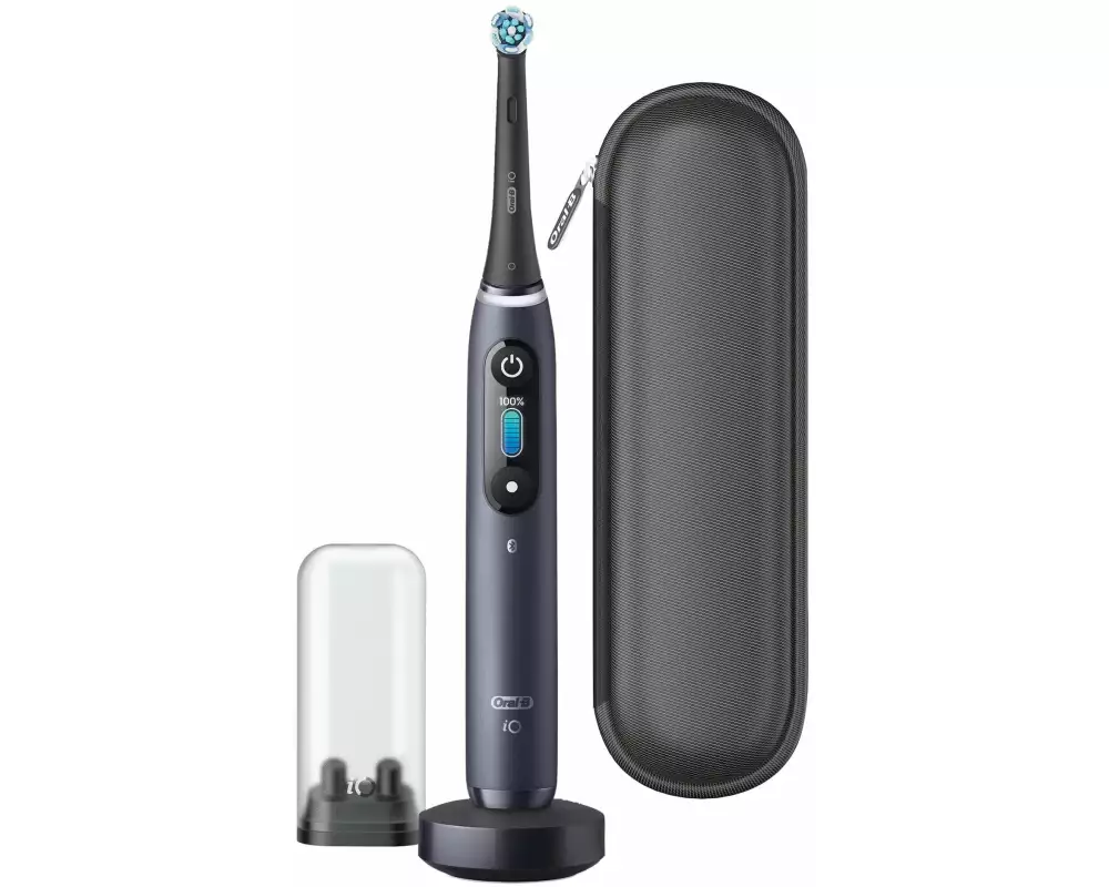 Oral-B Mikrovibrationszahnbürste iO Series 8 Black Onyx