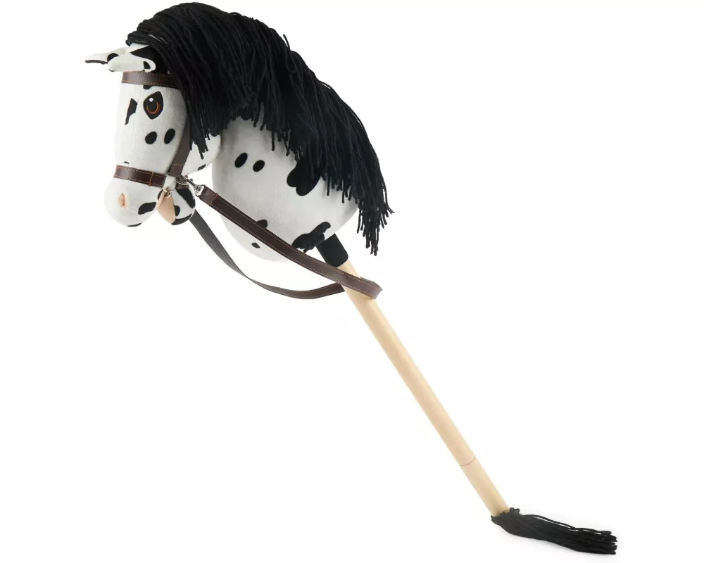 bieco Hobby Horse – SIZE S Schwarz/Weiss
