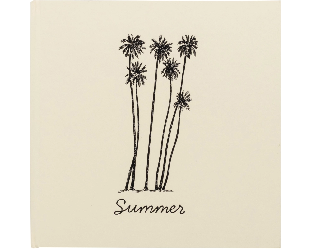 EXACOMPTA Fotoalbum Summertime 25x25cm 16347E Pastellgelb 30 Seiten