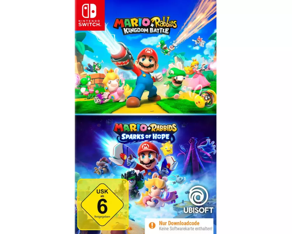 Ubisoft Mario + Rabbids Sammlung (KB+FdH) [NSW] [Code in a Box] (D)