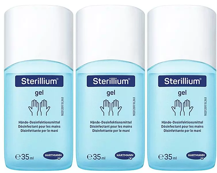 Sterillium Desinfektionsgel Protect and Care Hände 3 x 35 ml KIT