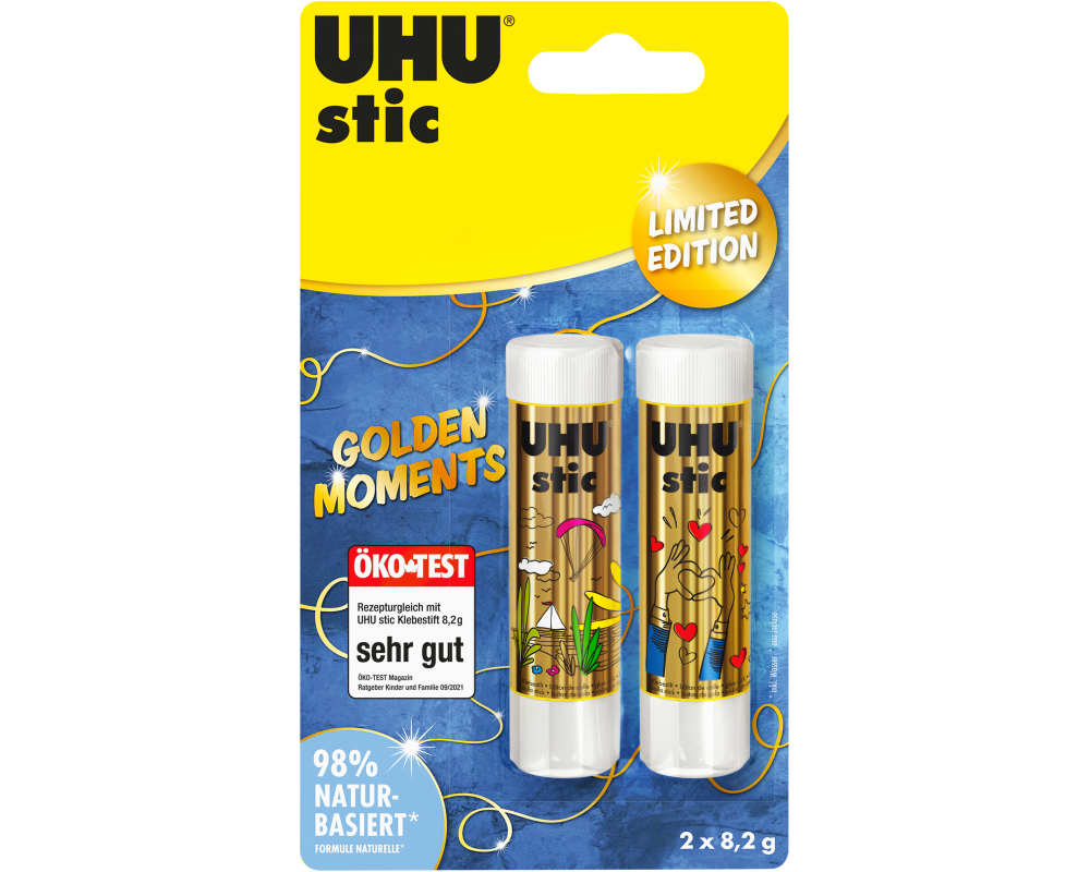 UHU Klebestift Stic 507814 Golden Moments 2x8.2g