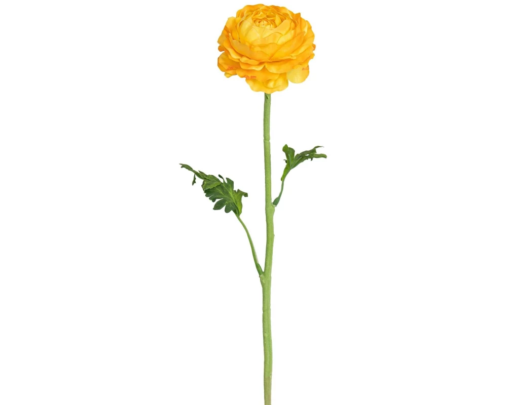 Botanic-Haus Kunstblume Ranunkel Gelb, 50 cm