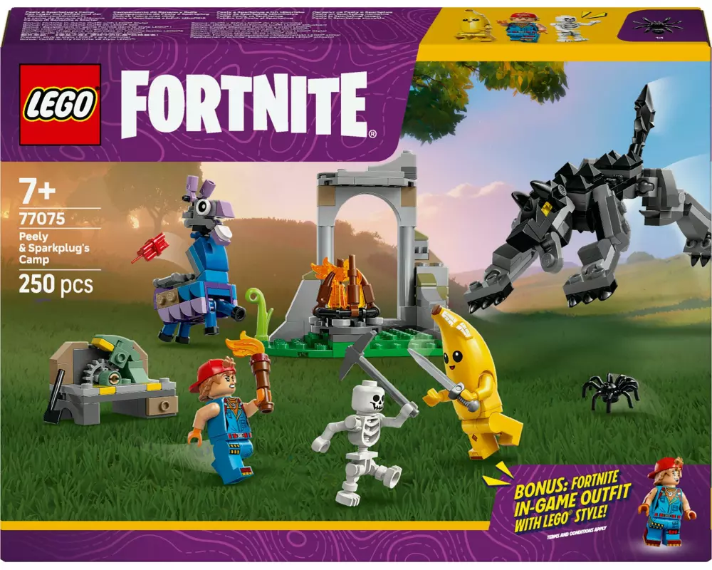 LEGO® Fortnite Lager Schali und Zündkerzenkünstlerin 77075
