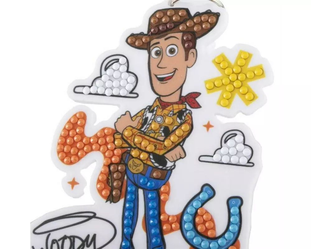CRAFT Buddy Woody, Crystal Art Rucksack Anhänger