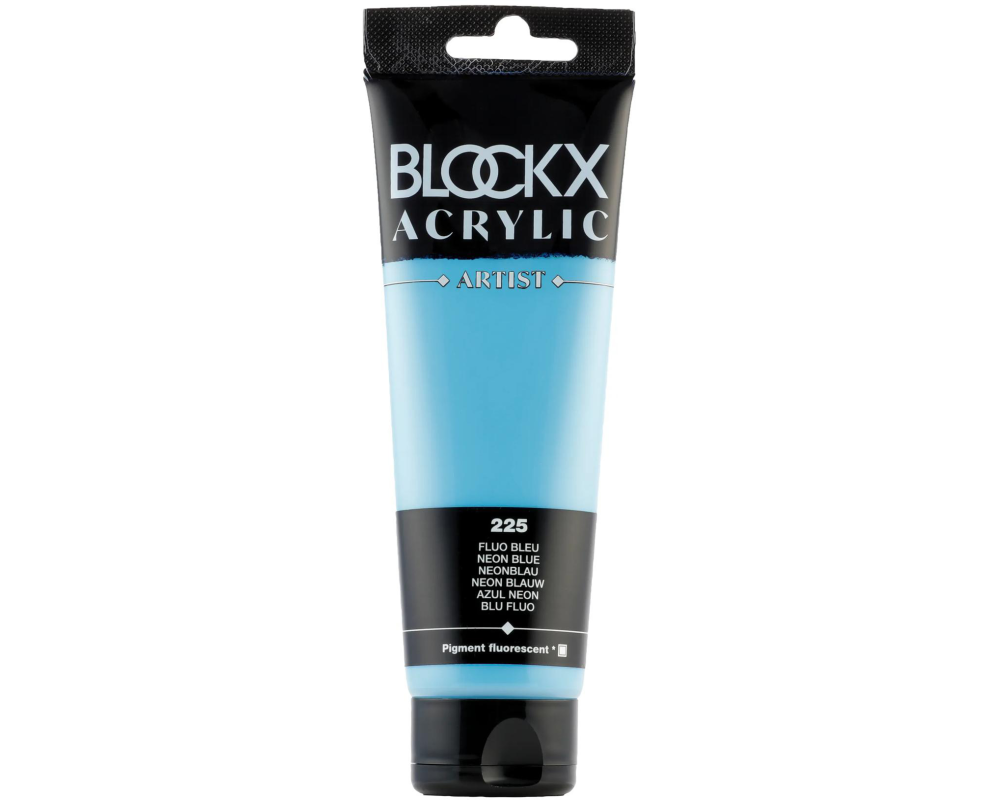 BLOCKX Acrylfarbe 120ml 60225BXC neonblau