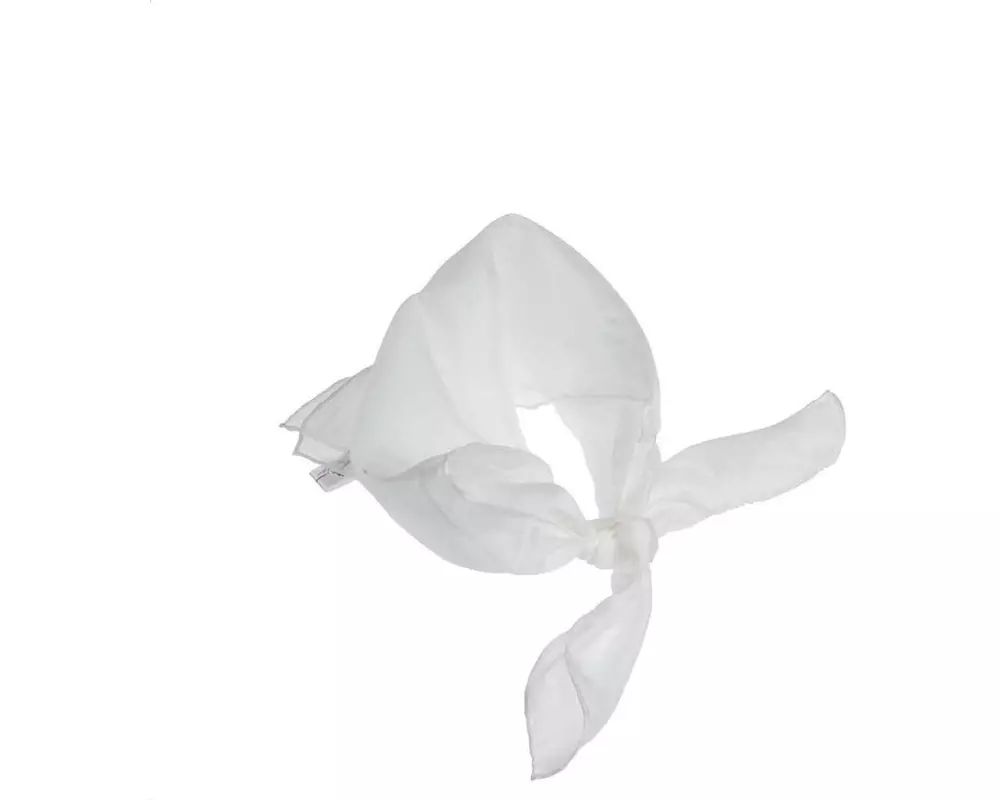 Creativ Company Seidentuch 55 x 55 cm Weiss