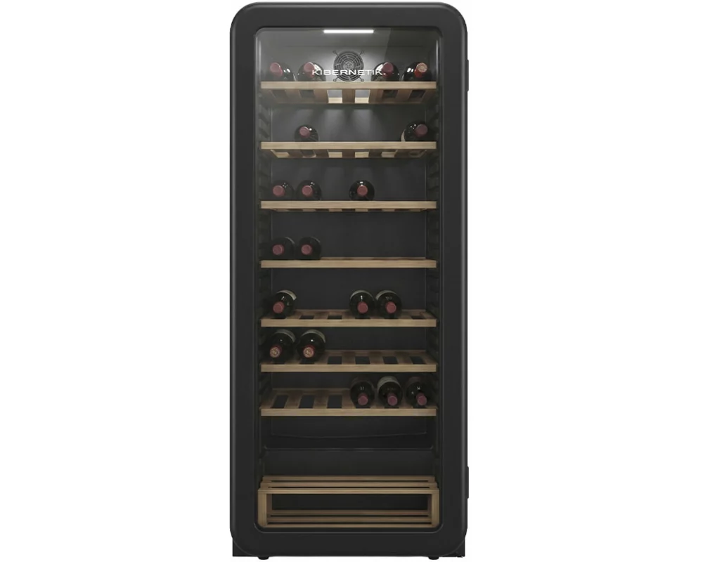 Kibernetik WKH208 Weinkühlschrank schwarz