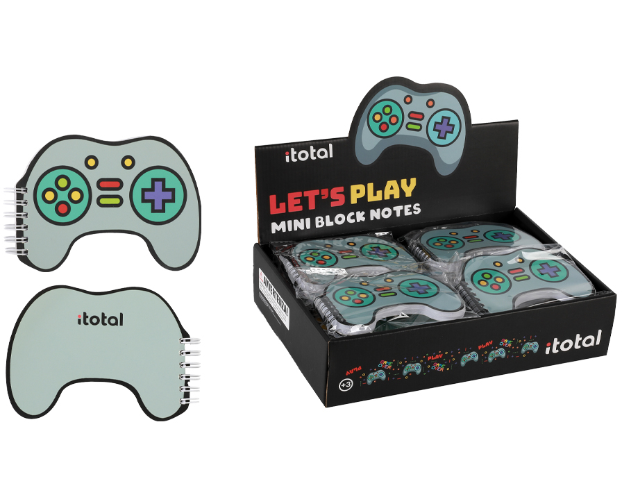 ROOST Mini Notizblock 9.5x13cm XL1840F Let's play